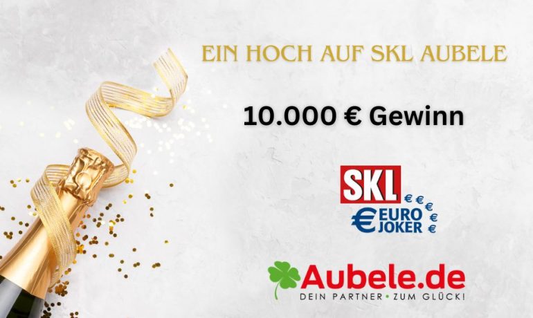 Gewinn Eurojoker Aubele