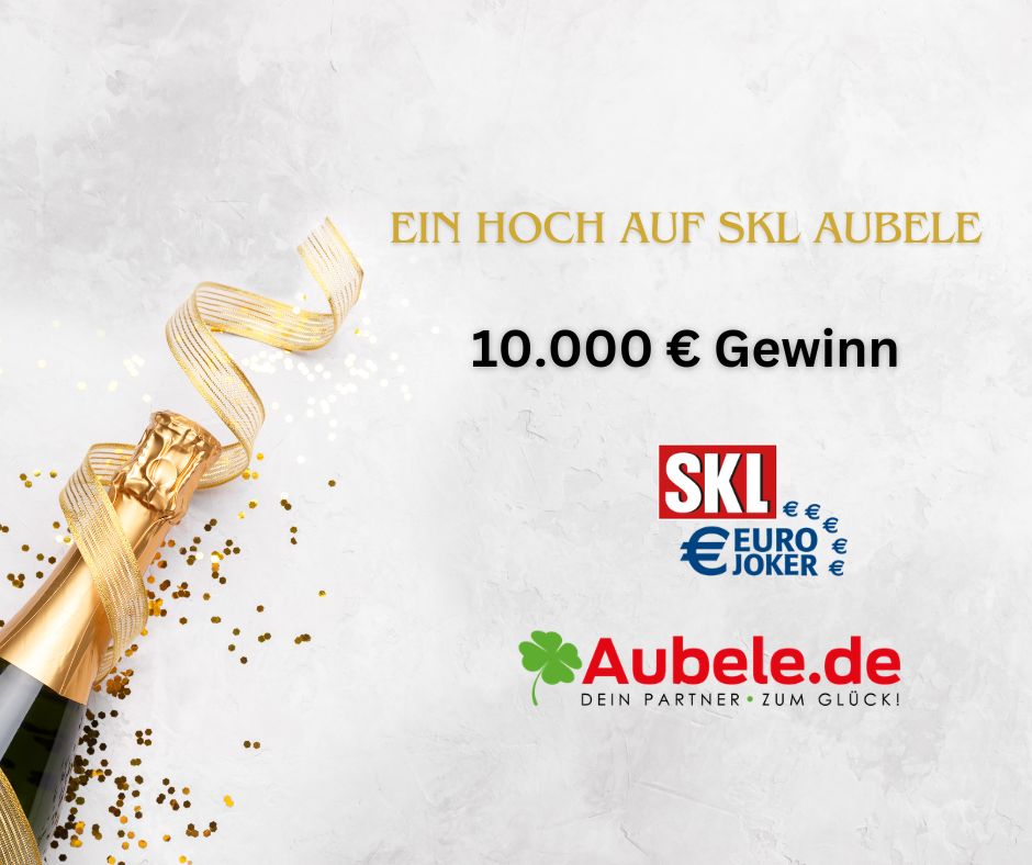 Gewinn Eurojoker Aubele