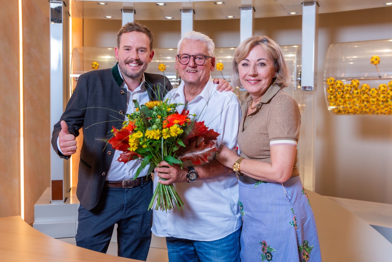Werner Pösch mit L. Schmid von Aubele